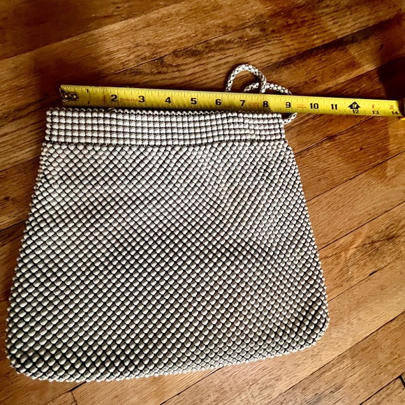 VTG Beaded Clutch Purse 1940s - Alumesh Beaded Whiting and Davis Purse. - Picture 4 of 11